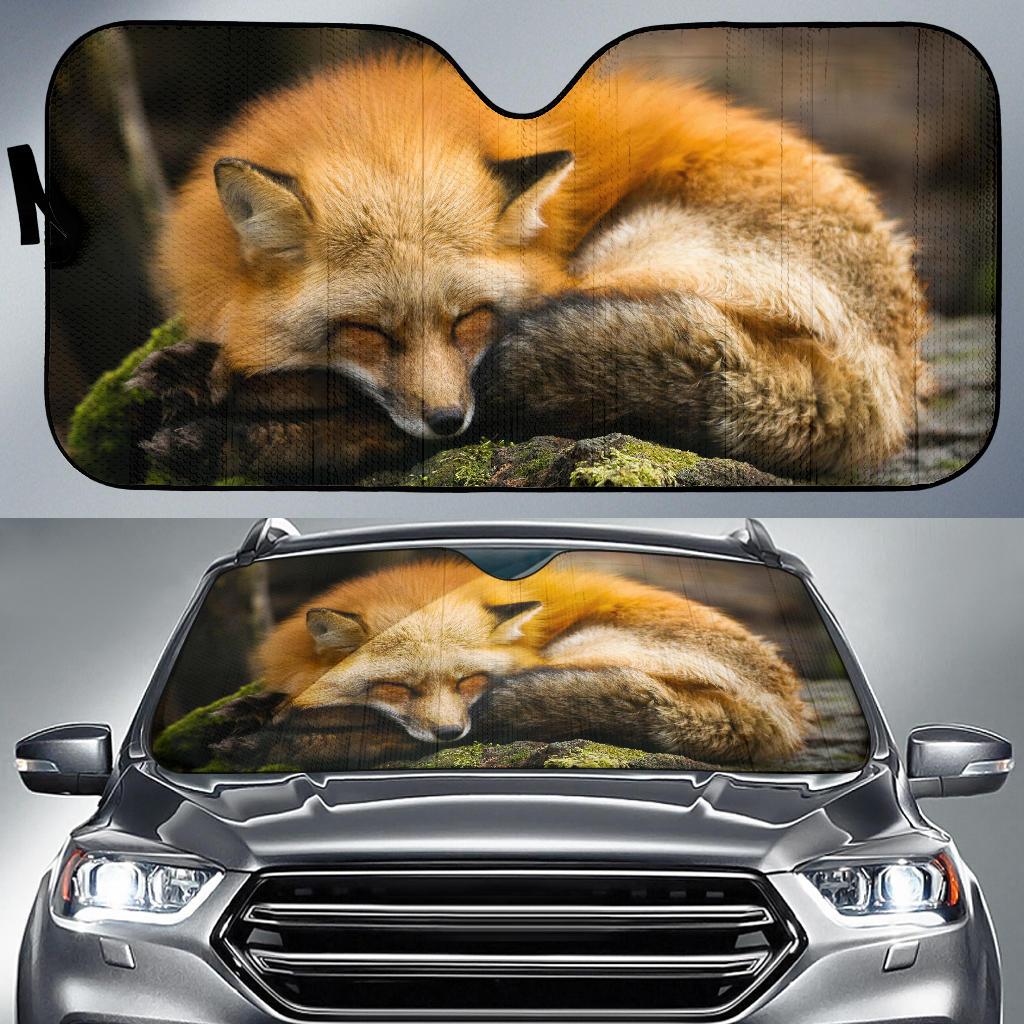 Red Fox Hd Car Sun Shade Gift Ideas 2021