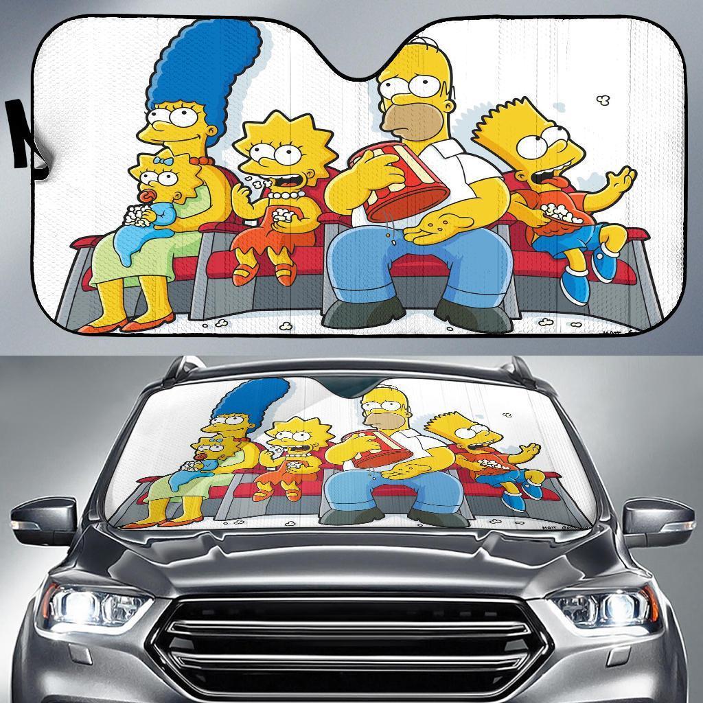 The Simpson Family Auto Sun Shades Amazing Best Gift Ideas 2021