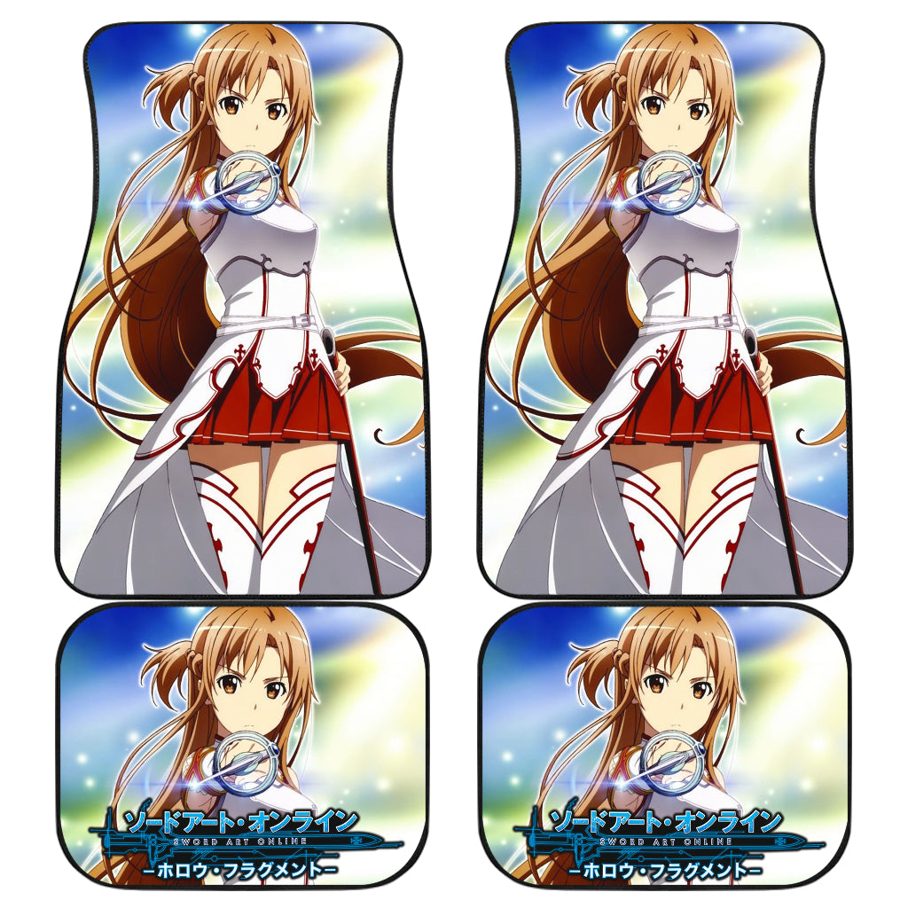 Asuna Sword Art Online Car Floor Mats Custom Car Accessories Car Decor 2022