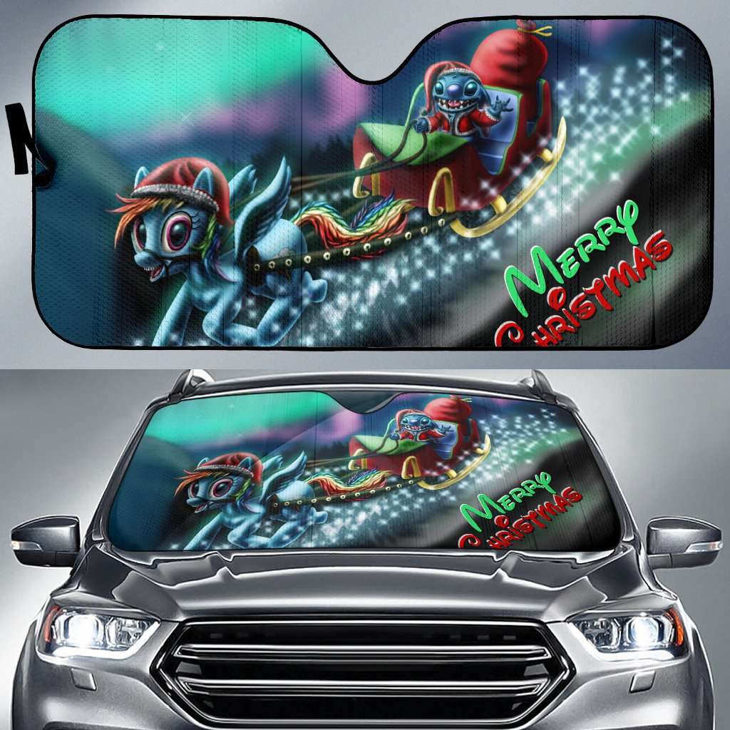 Stitch Merry Christmas Sun Shade Gift Ideas 2022