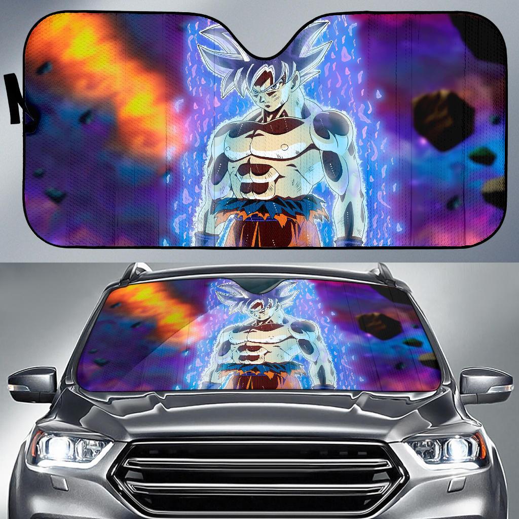 Ultra Instinct Goku Migatte No Gokui Dragon Ball Super 5K Car Sun Shade Gift Ideas 2022