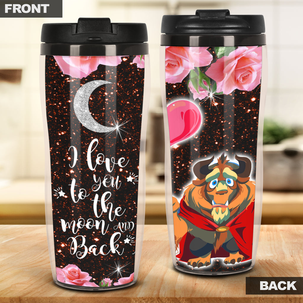 Beauty And The Beast Love You To The Moon Coffee Cup 2021