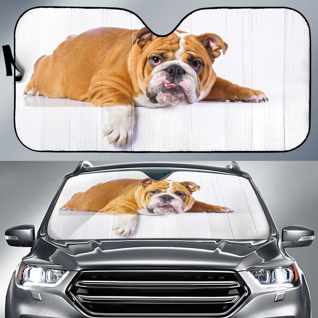 Cute Bulldog Car Sun Shade Gift Ideas 2022