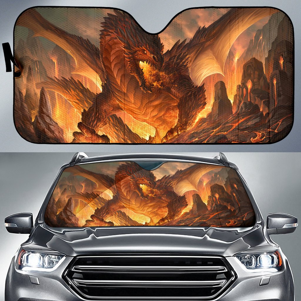 Cool Fire Dragon Sun Shade Gift Ideas 2022