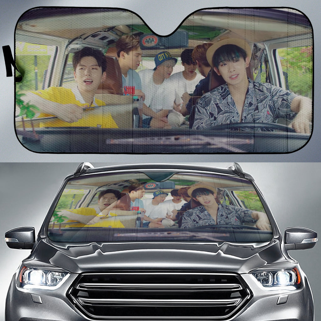 Monsta X Car Auto Sun Shade