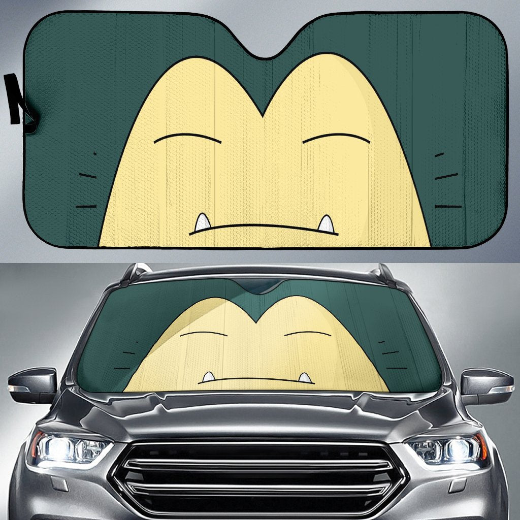 Snorlax Pokemon Face Auto Sun Shade Amazing Best Gift Ideas 2022