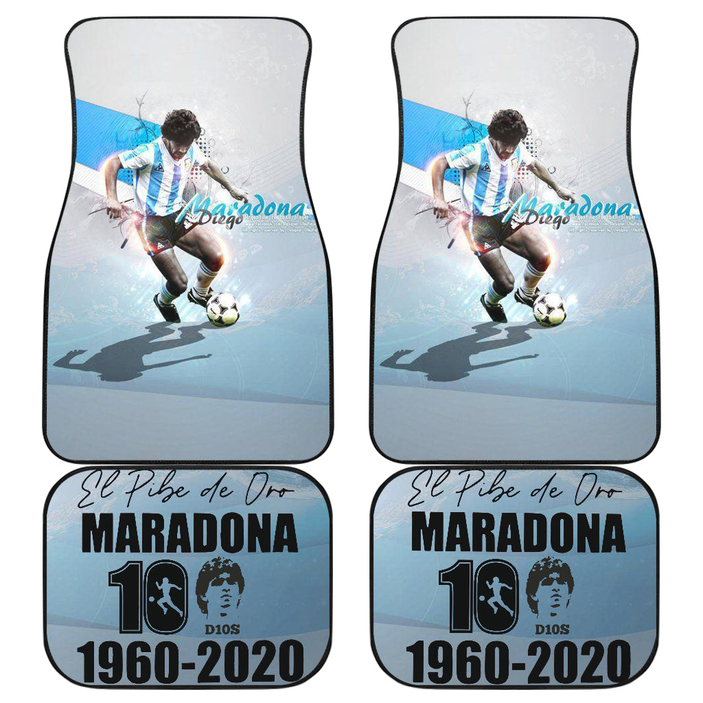 Diego Armando Maradona 10 Rip 1969 2022 63 Car Floor Mats Custom Car Accessories Car Decor 2022