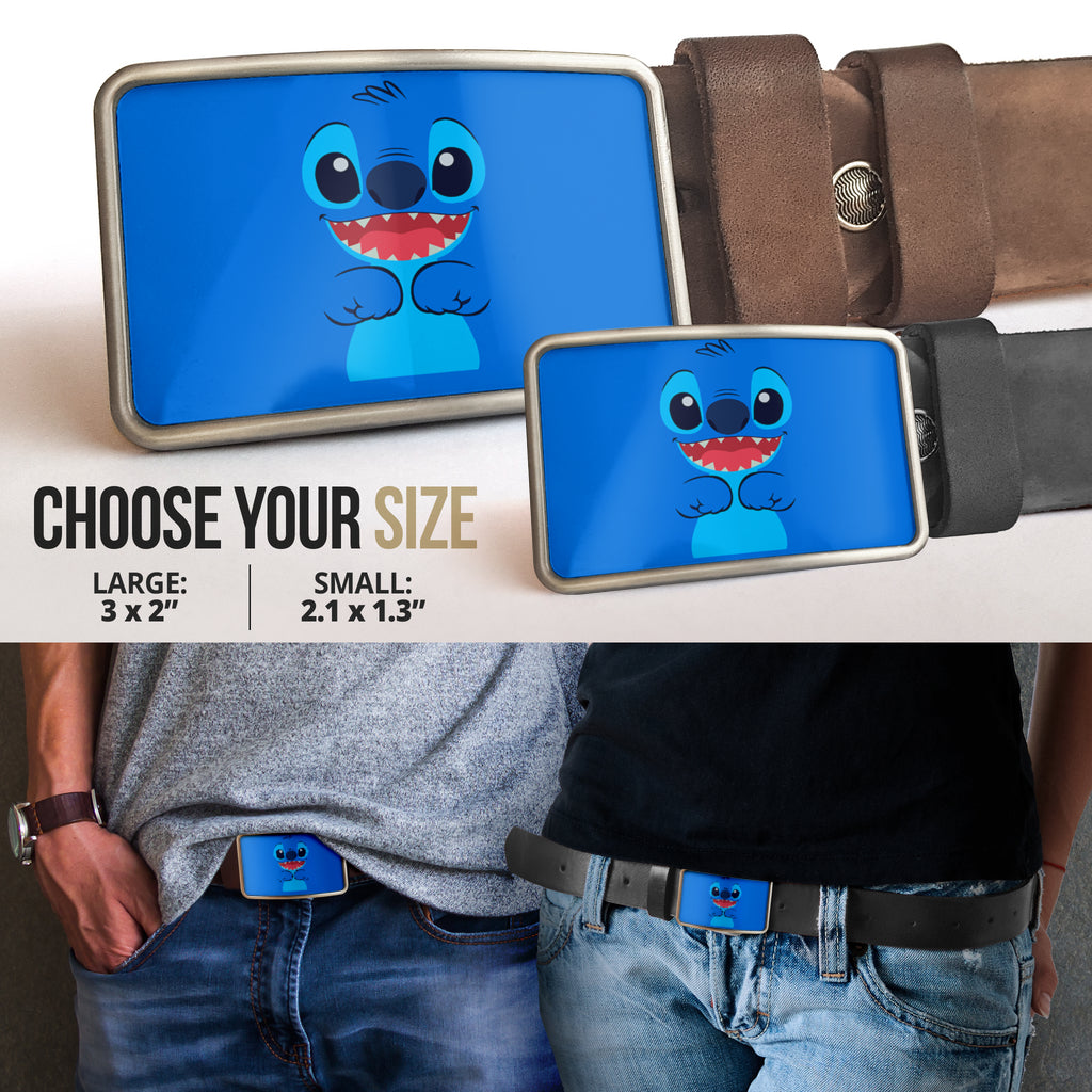 Stitch face Belt Buckle 2021