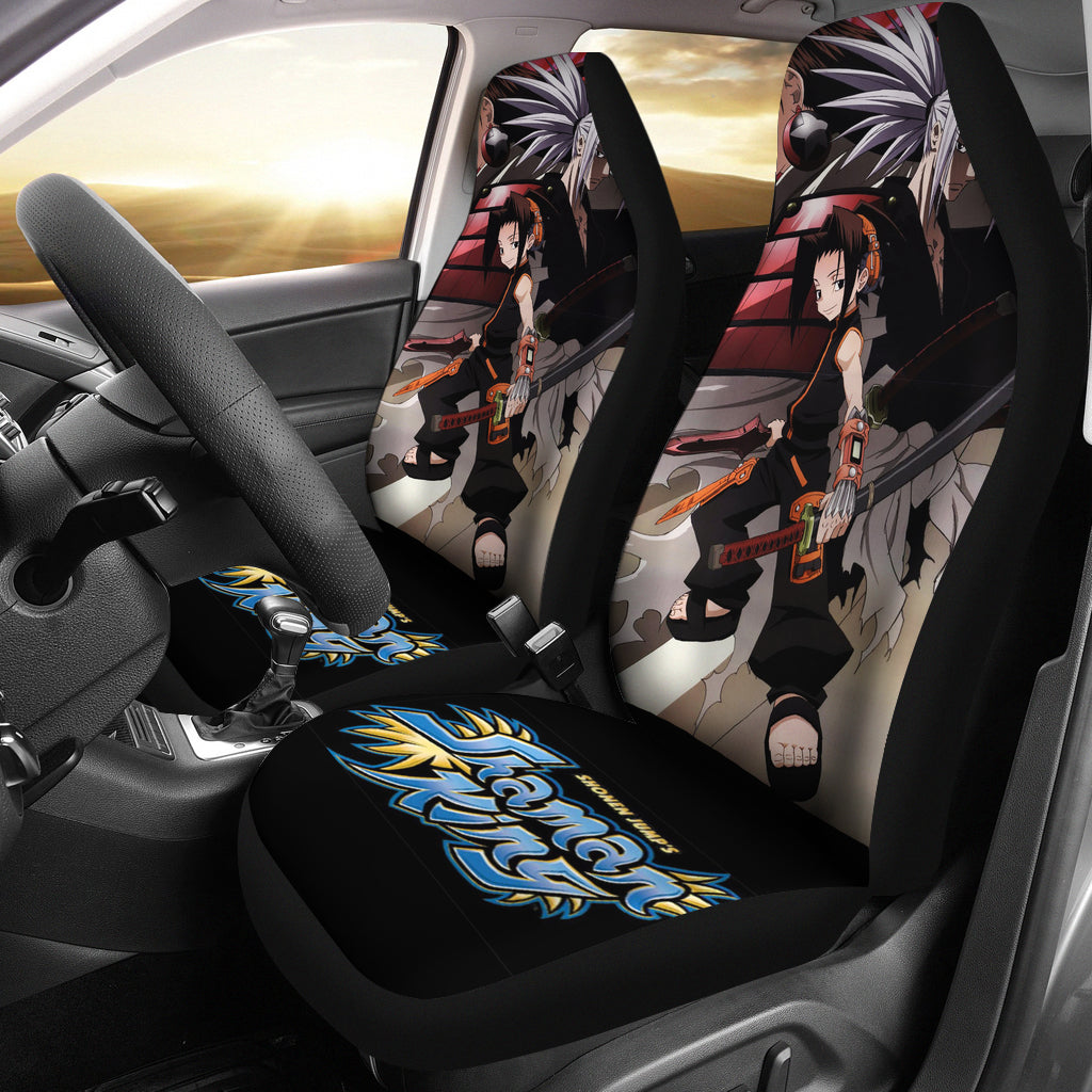 Samurai Asakura Yoh Shaman King Car Seat Covers Gift For Fan Anime