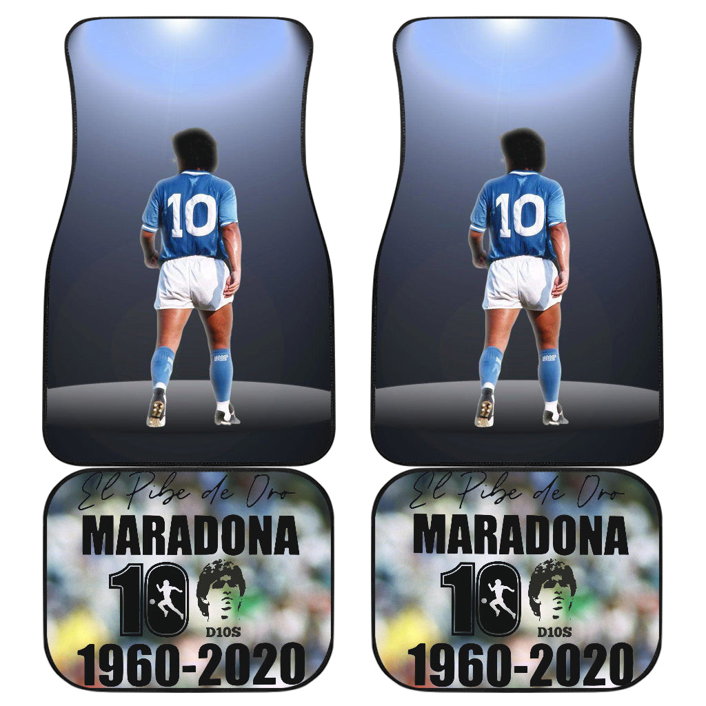 Diego Armando Maradona 10 Rip 1969 2022 68 Car Floor Mats Custom Car Accessories Car Decor 2022