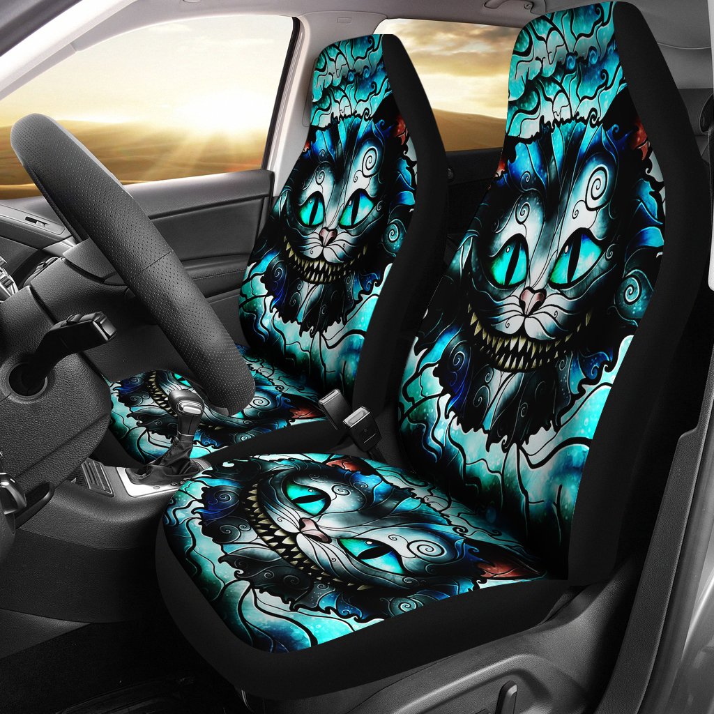 Alice In Wonderland'S Cheshire Cat Seat Covers
