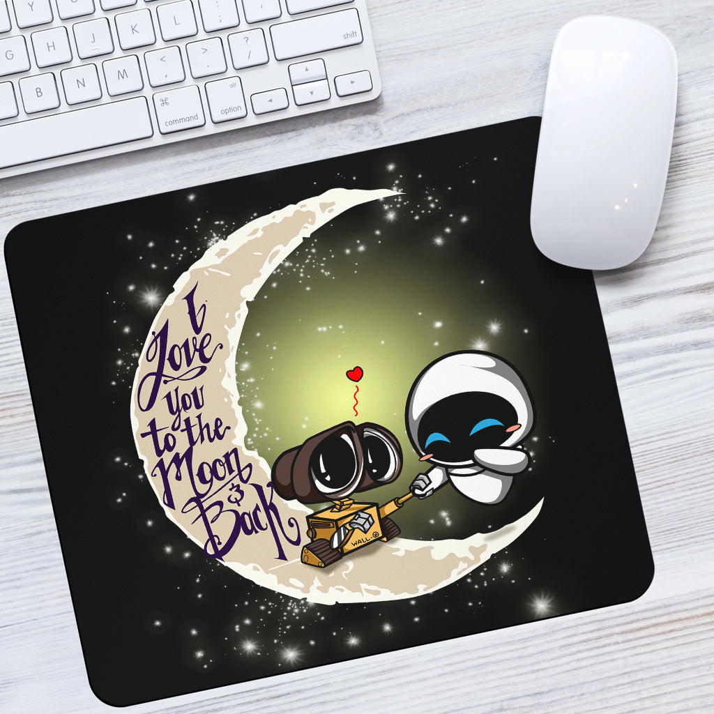 Wall E Couple Mouse Pads Office Decor Office Gift 2022