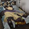 Yuno Black Clover Anime Quilt Bed Set Pillow Case Amazing Decor Gift Ideas 1