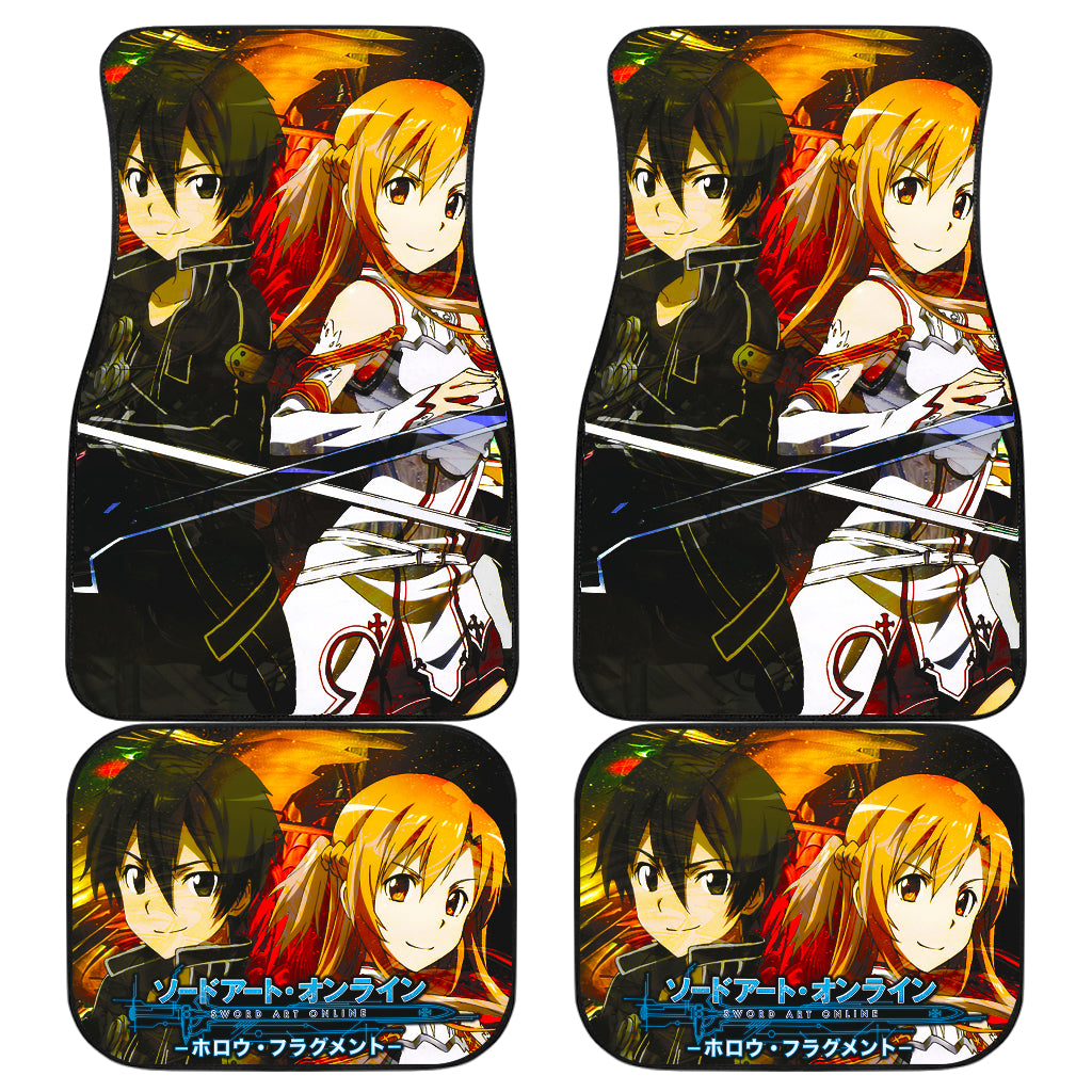 Sword Art Online Anime 11 Car Floor Mats Custom Car Accessories Car Decor 2022