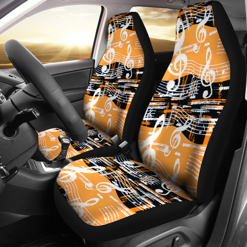 Musical Grunge Car Seat Covers