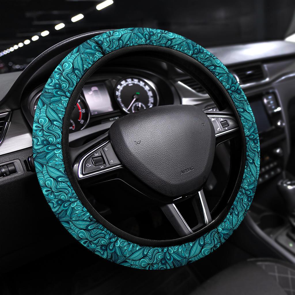 Ocence Blue Premium Car Steering Wheel Cover