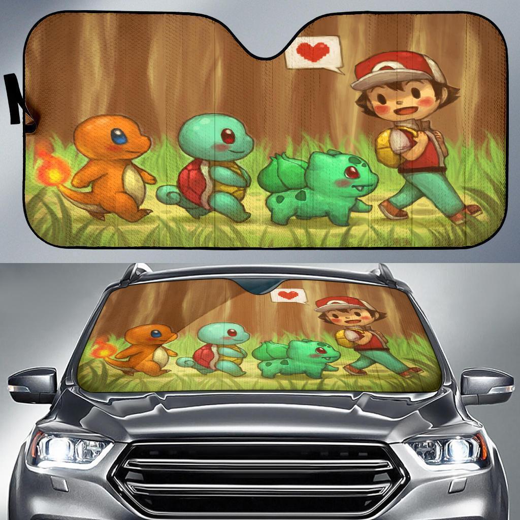 Pokemon Car Sun Shades 1 Amazing Best Gift Ideas 2021