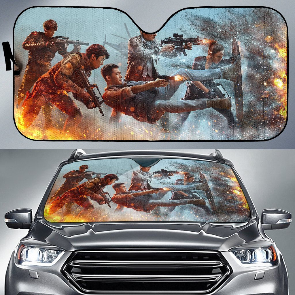 Vanguard Movie 2021 Car Sun Shade Gift Ideas 2021