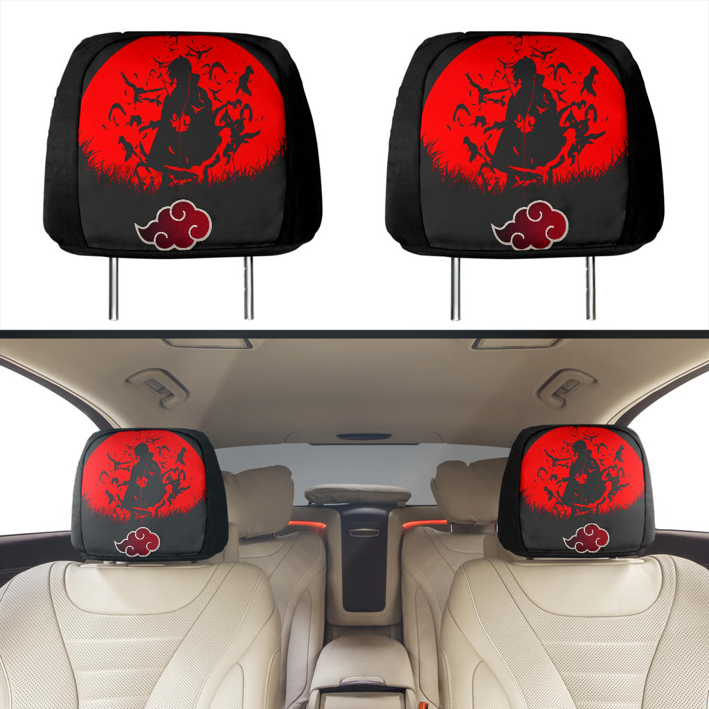 Uchiha Itachi Akatsuki Anime Naruto Car Seat Headrest Cover