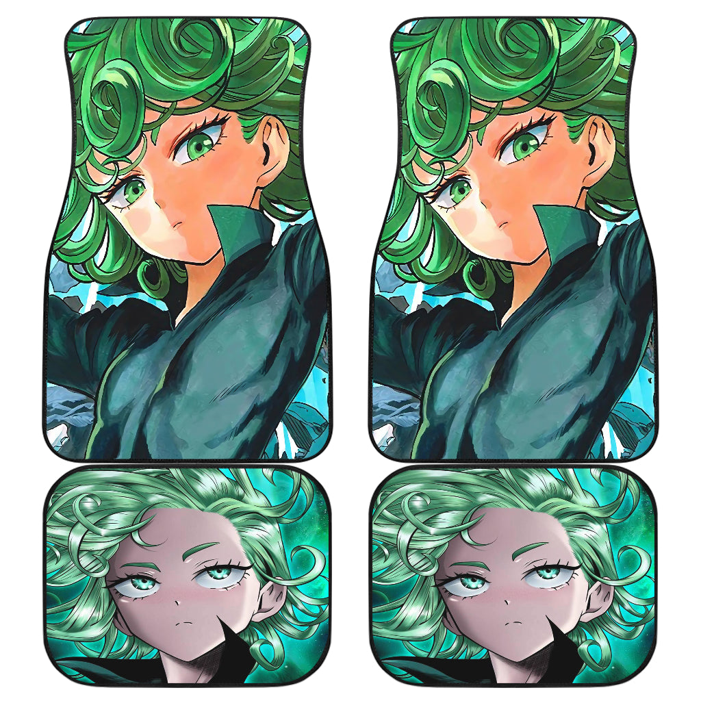 Tatsumaki Punch Man 3 Car Floor Mats Custom Car Accessories Car Decor 2022