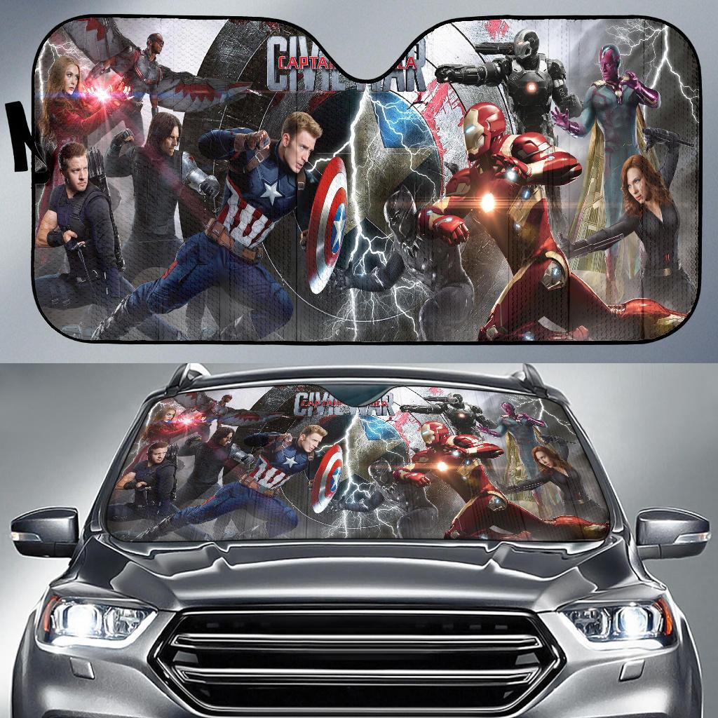 Avengers Civil War Car Sun Shade Gift Ideas 2022
