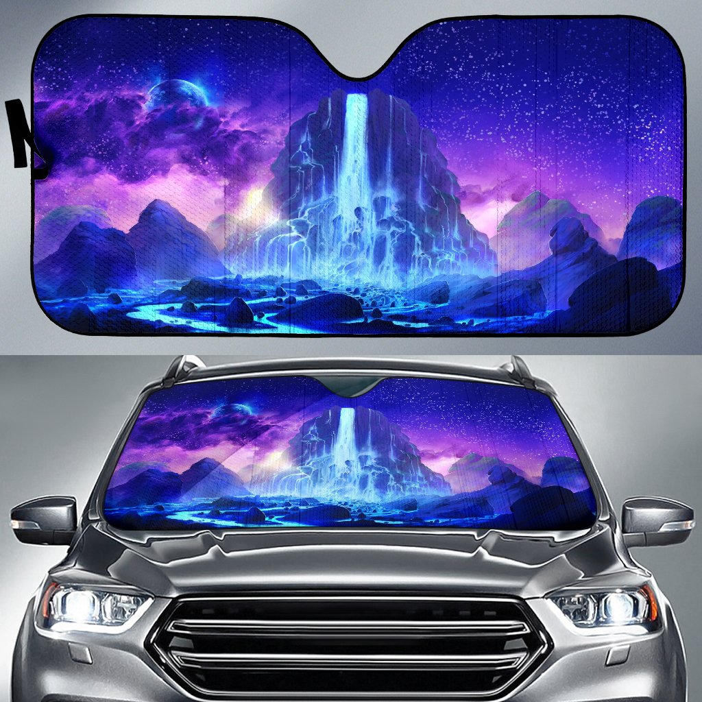 Mountain And Waterfall Sun Shade Gift Ideas 2022