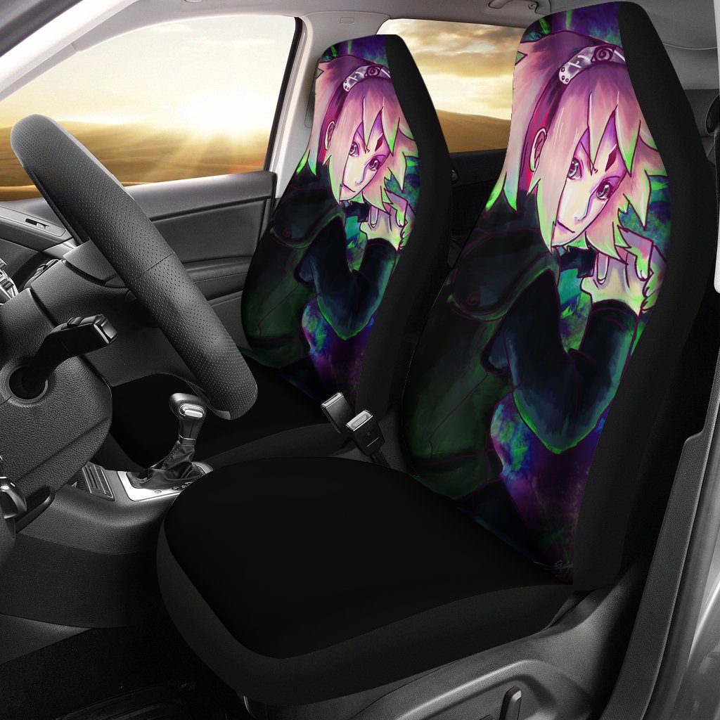 Sakura Naruto Seat Covers