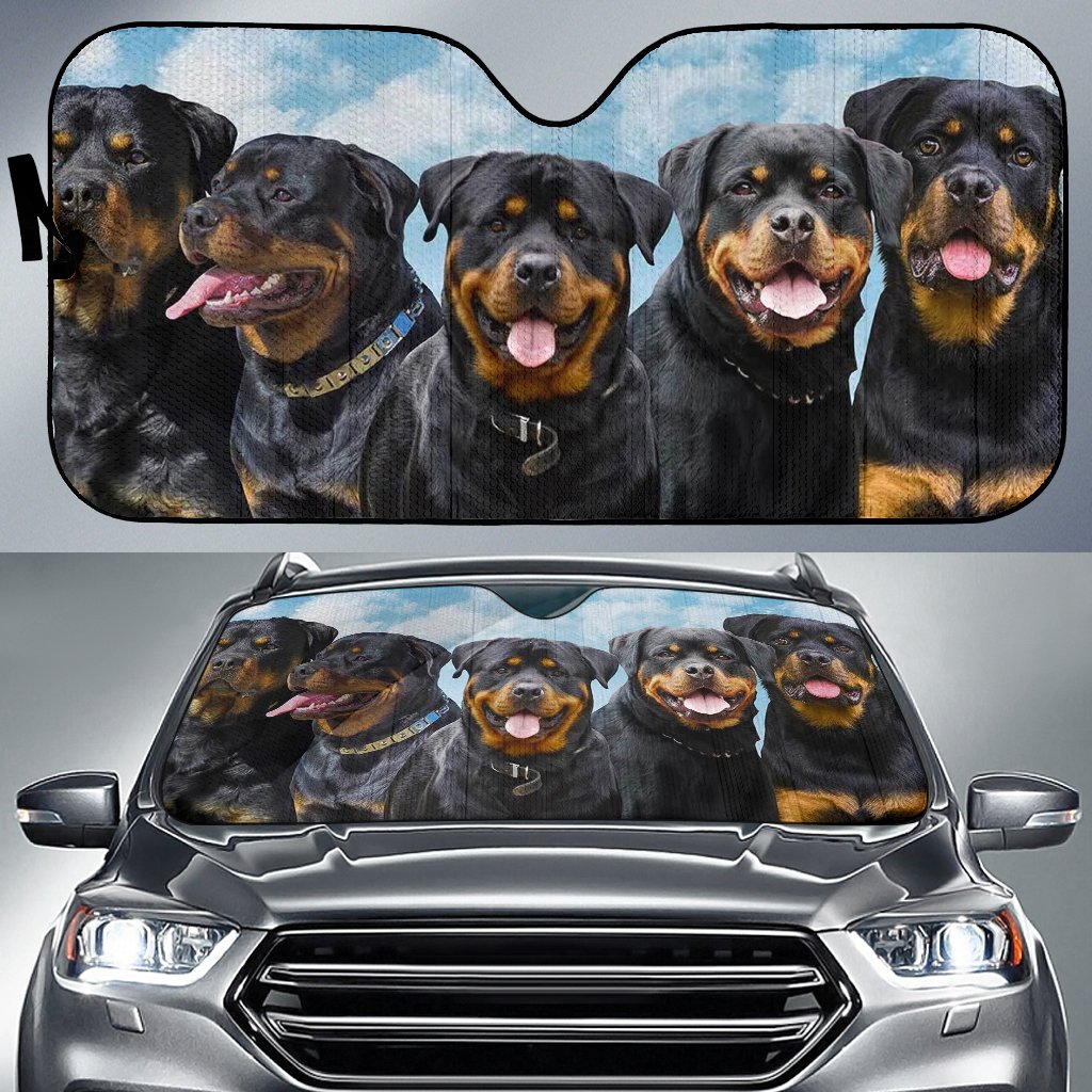 Rottweiler Funny Team Sun Shade Gift Ideas 2022