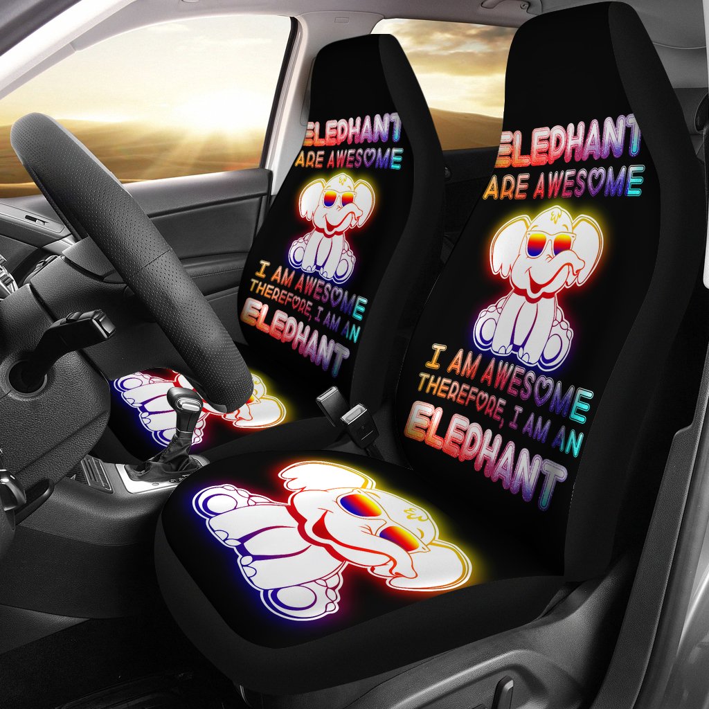 Color Elephant Car Seat Covers Amazing Best Gift Idea