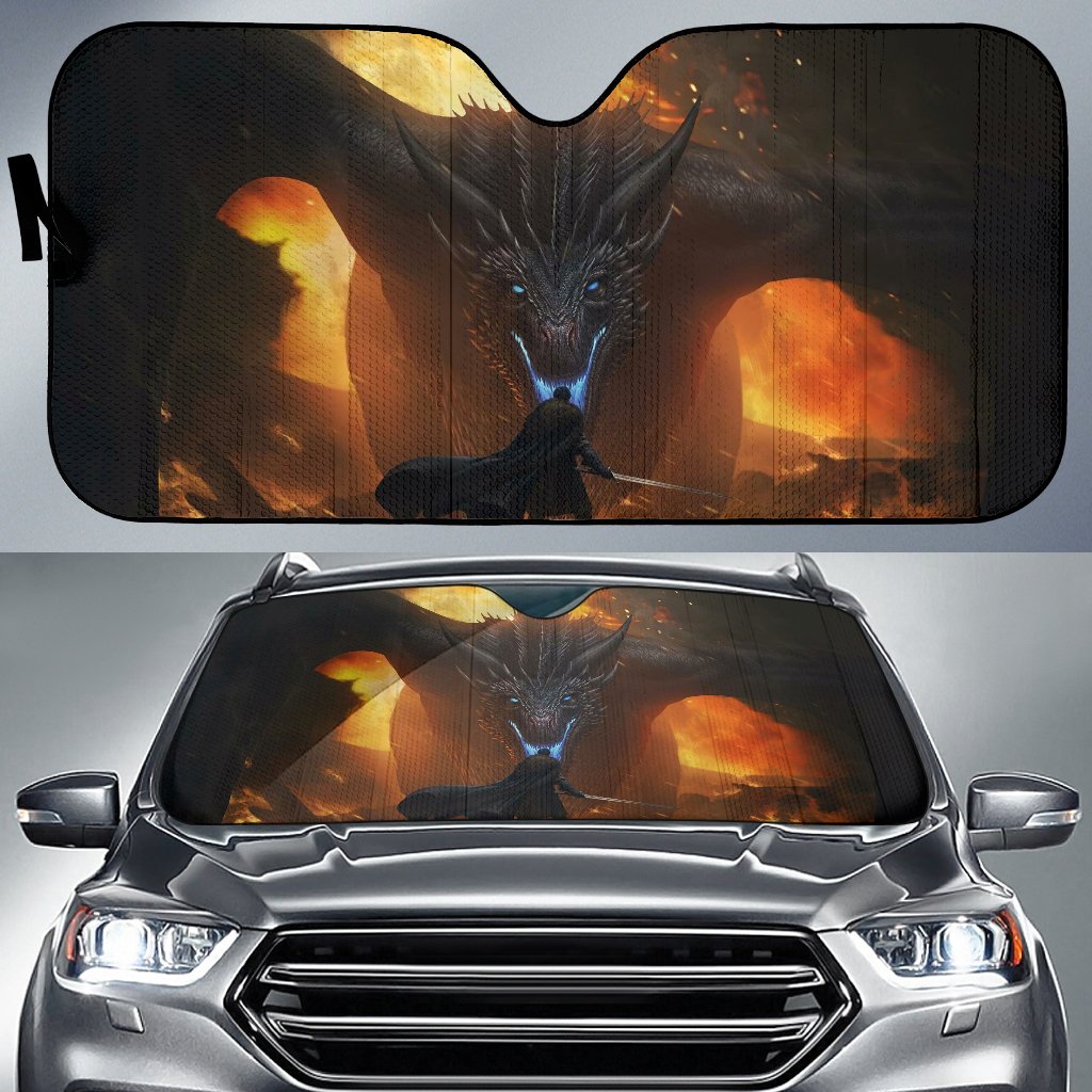 Knight Vs Dragon Sun Shade Gift Ideas 2022