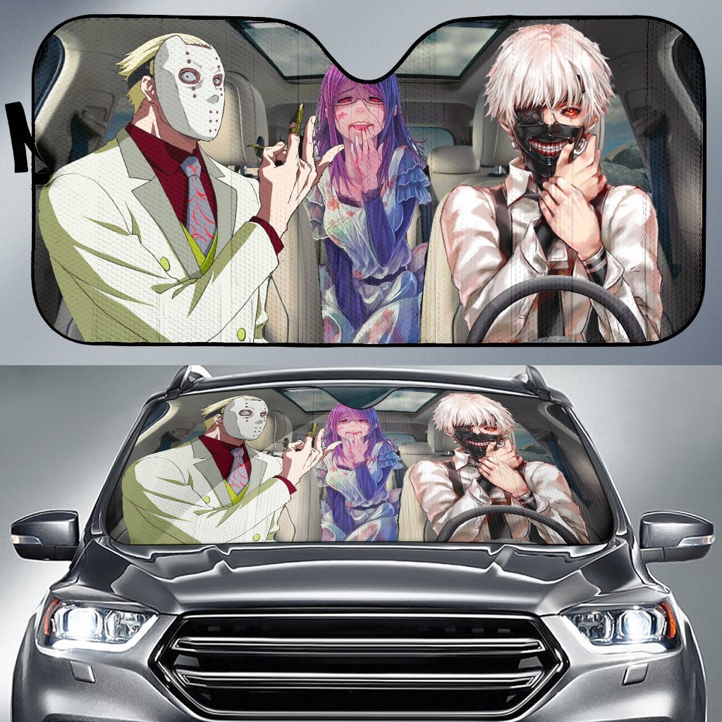 Tokyo Ghoul Auto Sun Shade Amazing Best Gift Ideas 2022