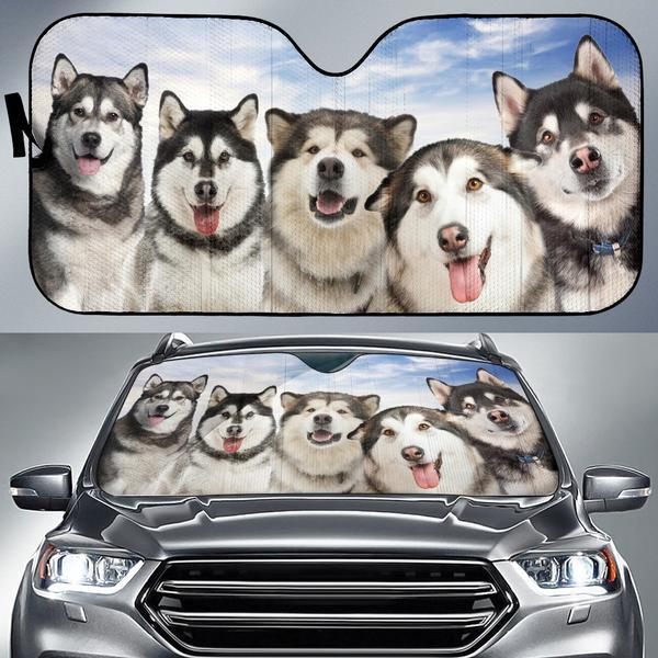 Alaskan Malamute Auto Sun Shade Amazing Best Gift Ideas 2021