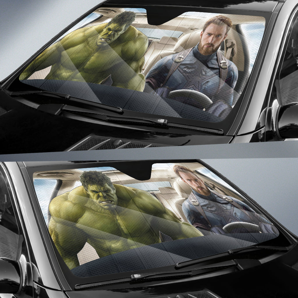 Hulk And Xmen Sunshade