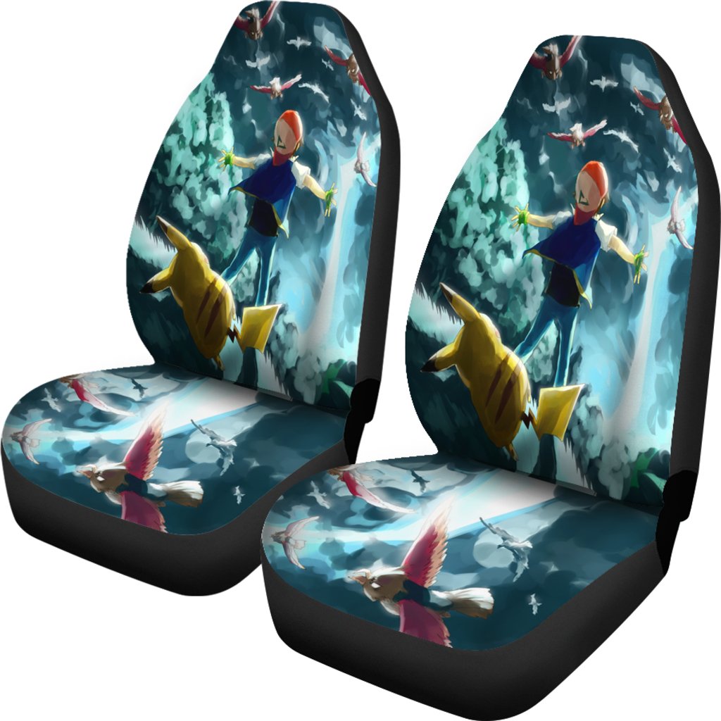 Pokemon Fight Seat Covers 1