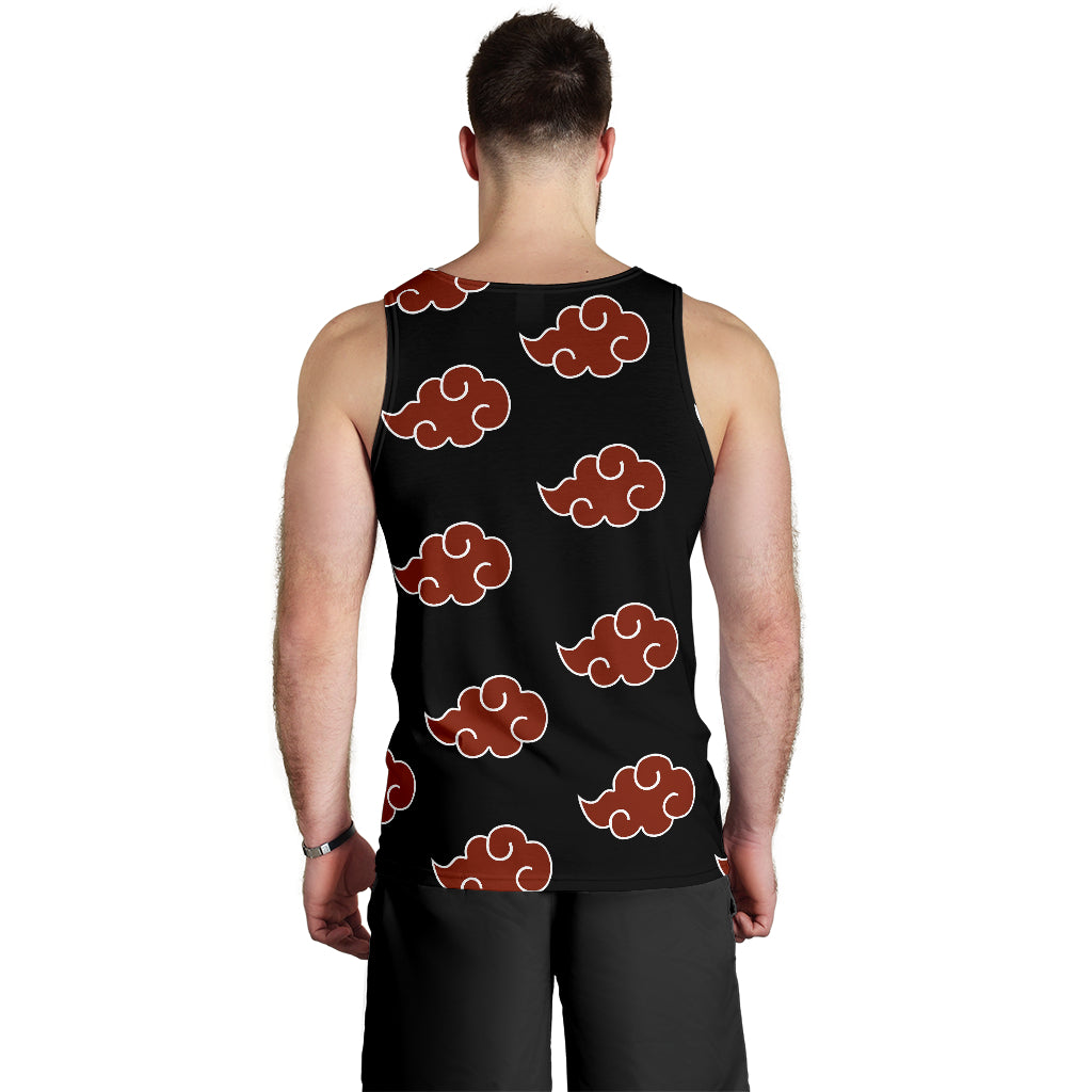 Akatsuki Cloud Naruto Men Tank Top