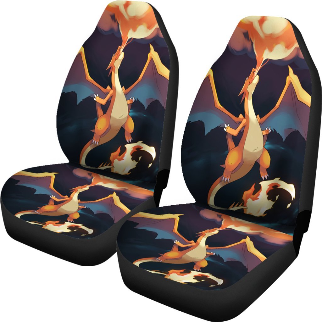 Mega Charizard Seat Covers