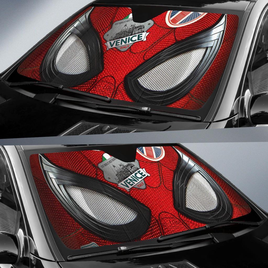 Spider Man Far From Home Car Sun Shades Amazing Best Gift Ideas 2022