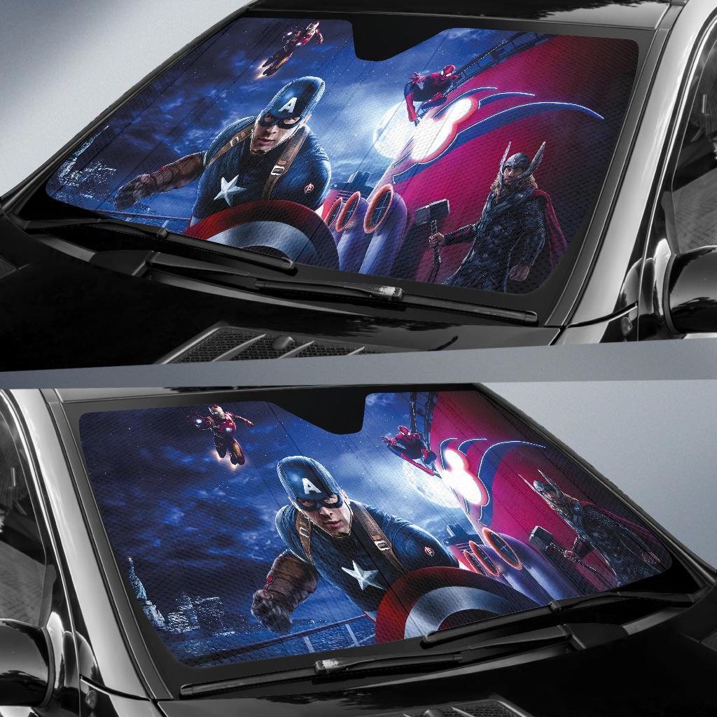 Avengers Windshield Sunshade Amazing Best Gift Ideas 2022