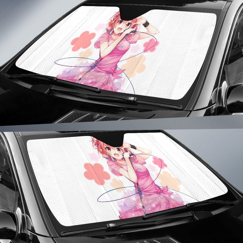 Yui Yuigahama My Teen Romantic Comedy Snafu Japanese 4K Car Sun Shade Gift Ideas 2022