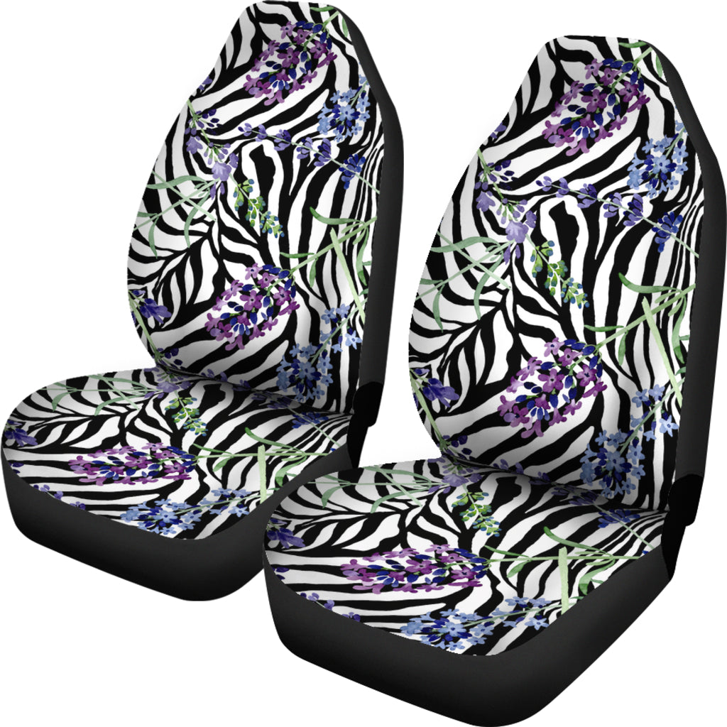 2022 Flower Zebra Seat Covers