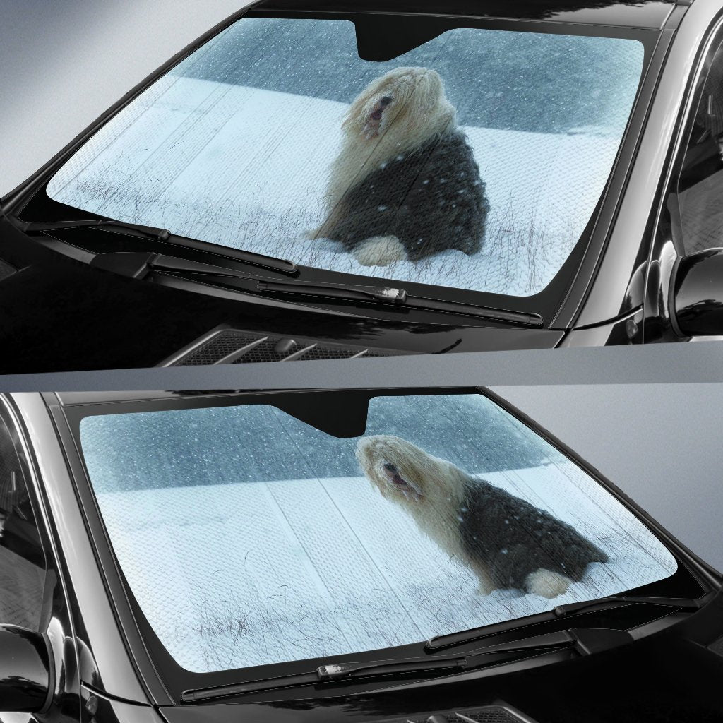 Old English Sheepdog Car Sun Shades Amazing Best Gift Ideas 2022