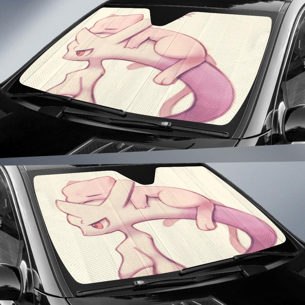 Mega Mew Two And Mew Pokemon Car Sun Shades Amazing Best Gift Ideas 2021