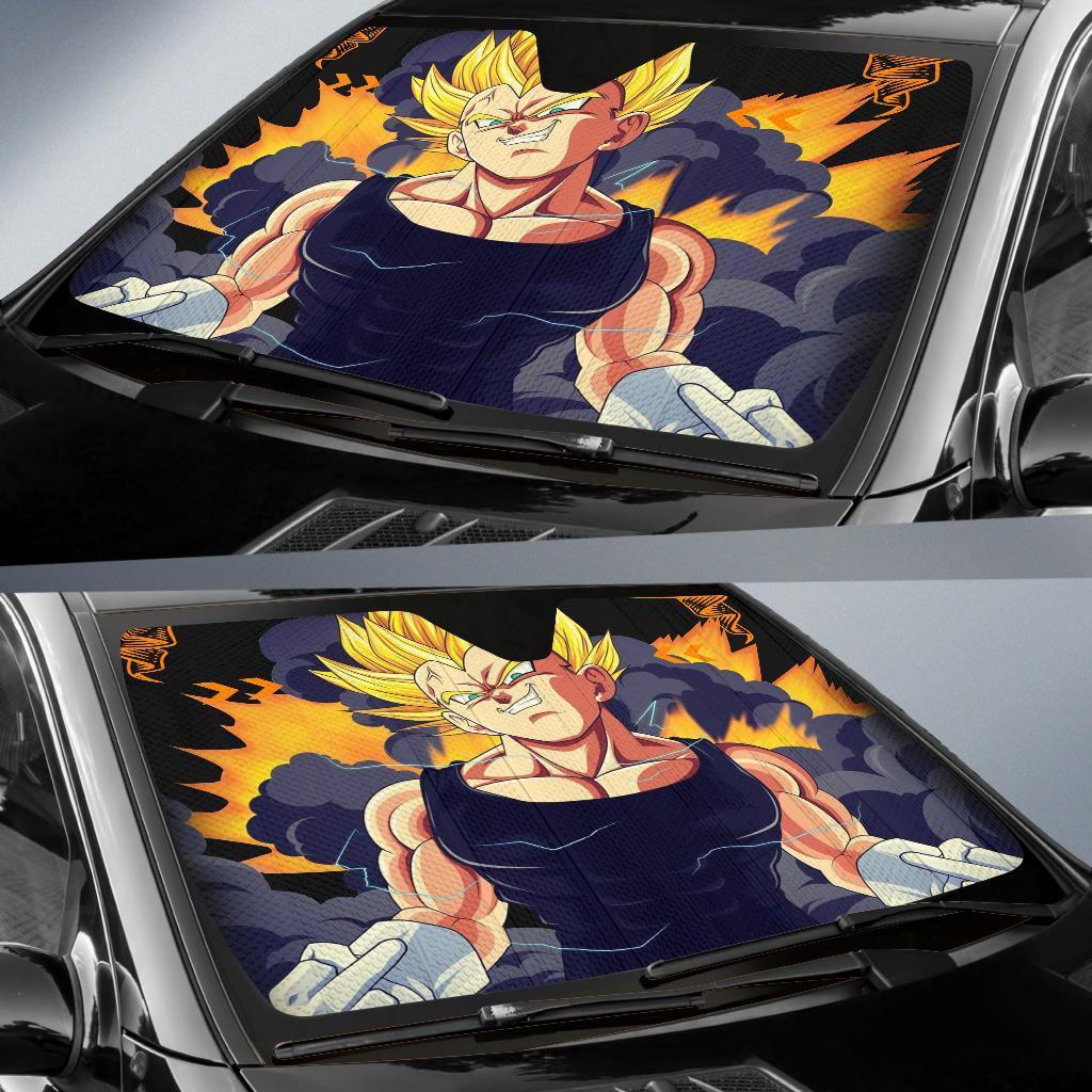 Vegeta Dragon Ballcar Car Sun Shades Amazing Best Gift Ideas 2022