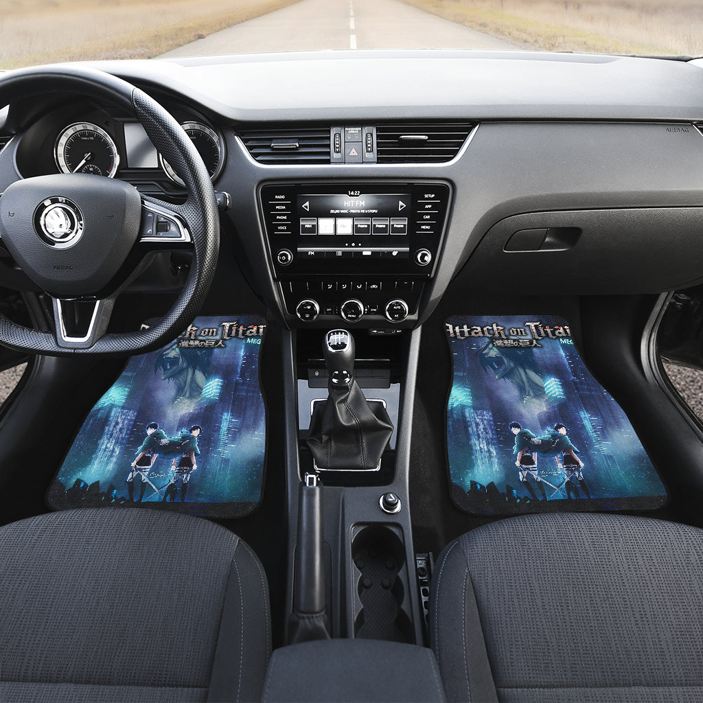 Attack On Titan 2 Anime Car Floor Mats Custom Car Accessories Car Decor 2022