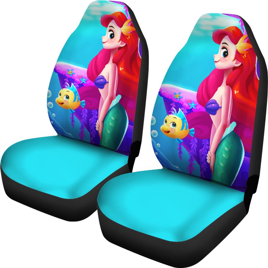 A Little Mermaid Cartoon Seat Covers