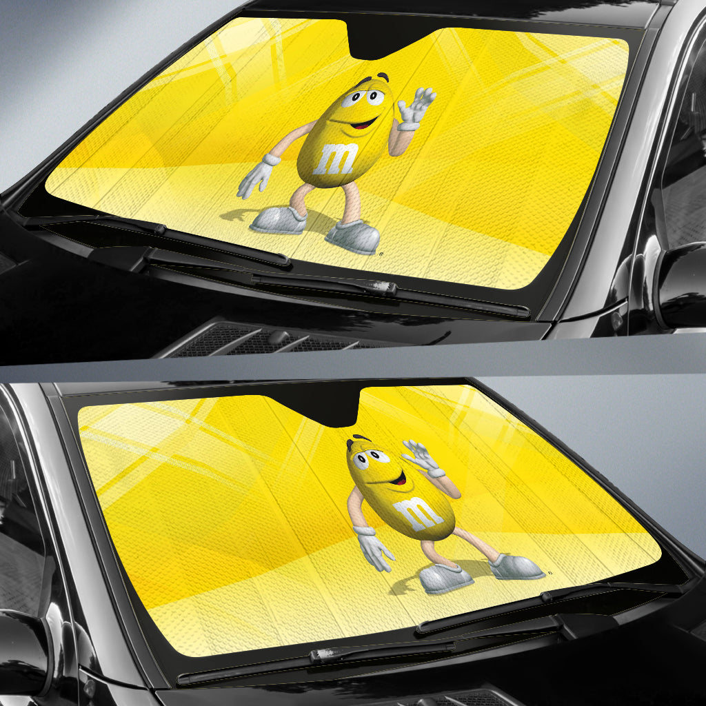 Racing Goes Nuts In Nascar M&M Chocolate Auto Sun Shades