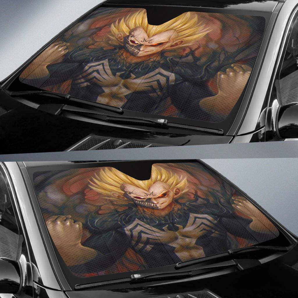 Majin Vegeta Venom Car Sun Shades Amazing Best Gift Ideas 2022