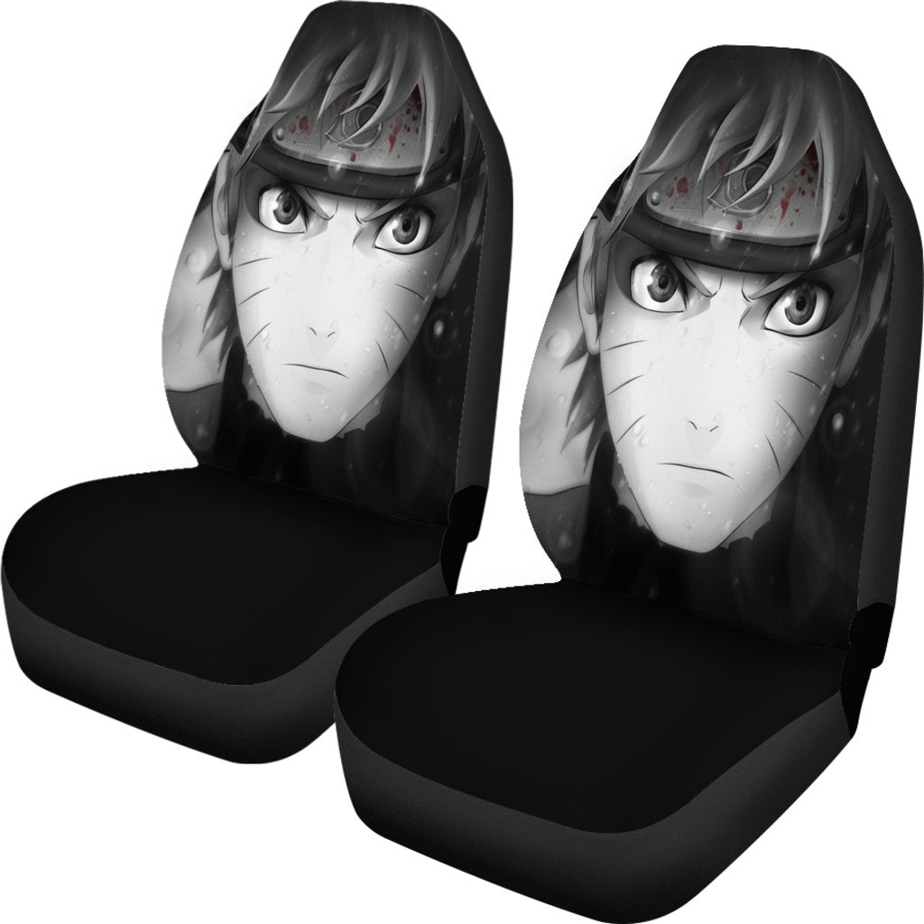 Naruto B&W Seat Covers