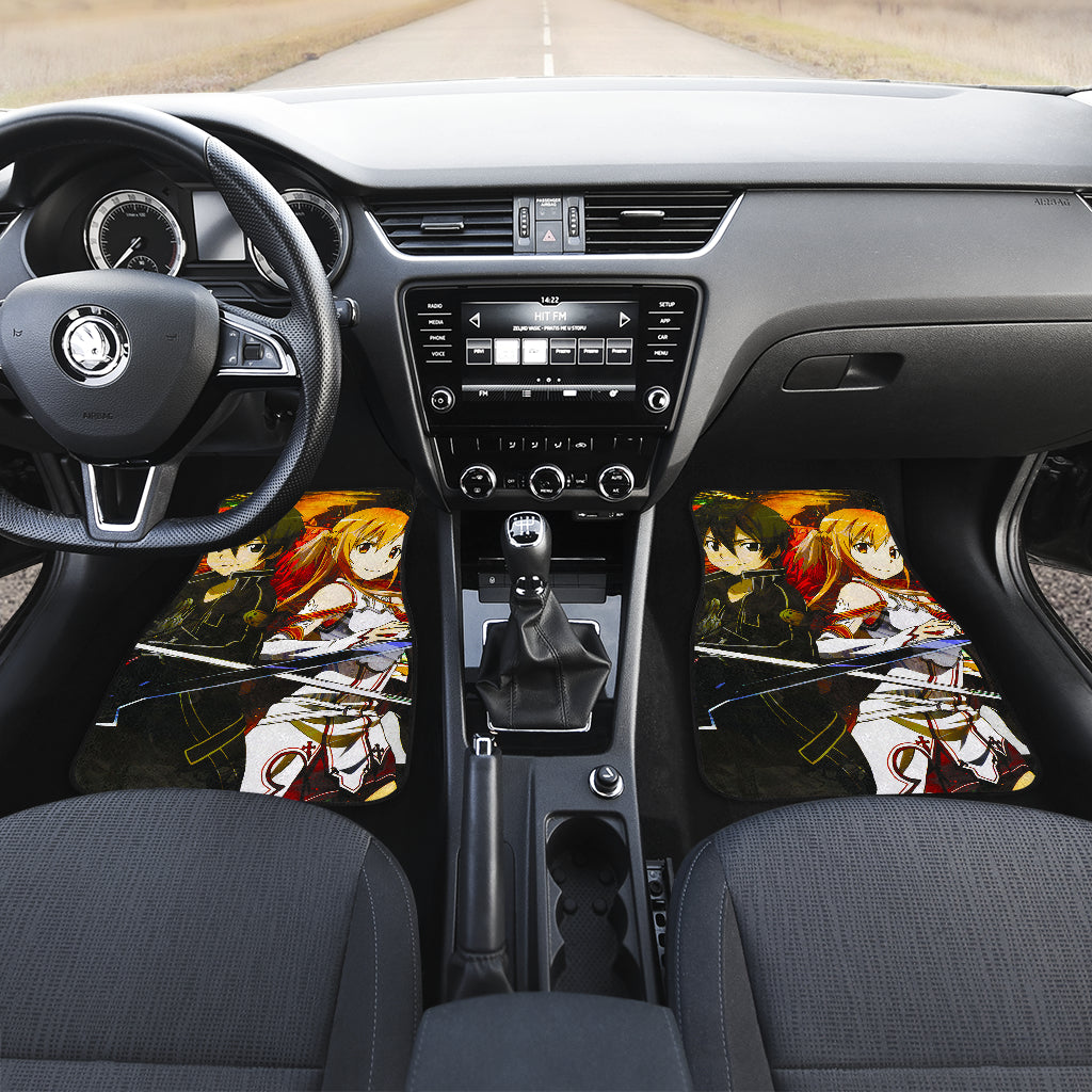 Sword Art Online Anime 11 Car Floor Mats Custom Car Accessories Car Decor 2022