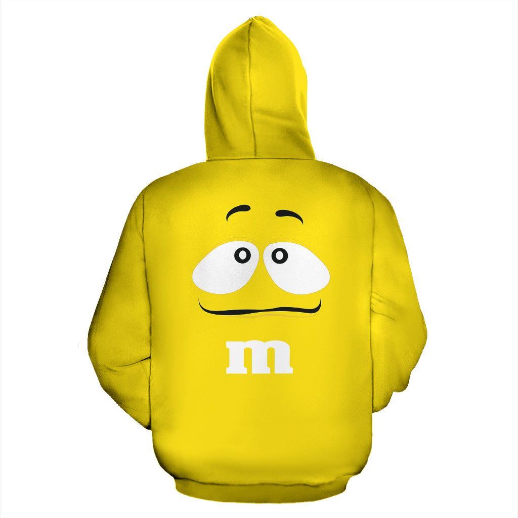 M&M Chocolate Yellow Hoodie